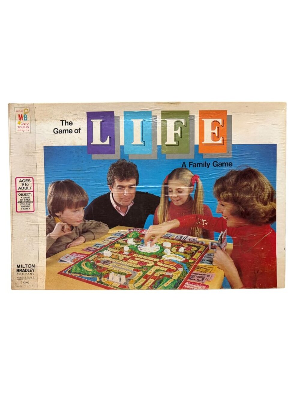 The Game Of Life Board Game Milton Bradley 1977 Missing Lucky Number Strip